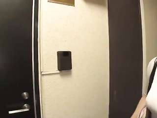 Mysterious lady, got into the room to a close friend to fuck in porn