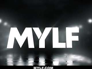 WOMAN - Big Tits AT AGE gives her Stepson a Blowjob for Christmas