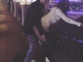 Russian couple fuck on the street