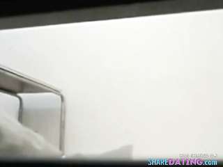 Hot girl showing her tits to doctor