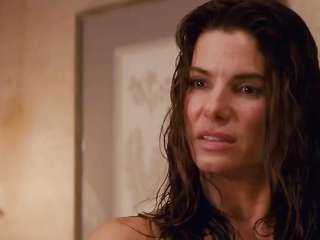 Sandra Bullock  naked after shower