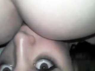 Girlfriend Rimjob and fuck ass