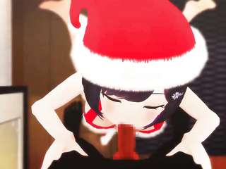 Rin Yuzuki's Seventh AV! Pervy Santa's Merry Christmas Sex Rin Yuzuki