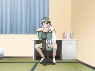 Step Mother Caught her Stepson Masturbating and Helps him