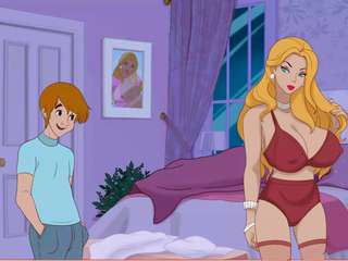 Milftoon Drama - OVER 40 Wife gets Fucked Next to Her...