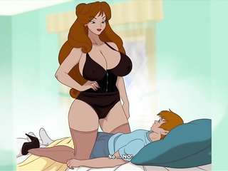 Milftoon Drama - Mom in Law Wants to Fuck Her Son in