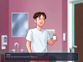 Summertime Saga - Nurse Sucks Her Patient's Huge Cock