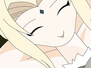 NARUTO- TSUNADE WISHES JIRAIYA'S COCK IN HER MOUTH!