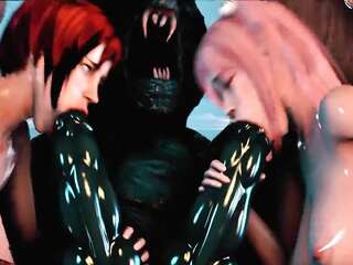 [SFM] Full Moon 2 -Group- | Hentai3d