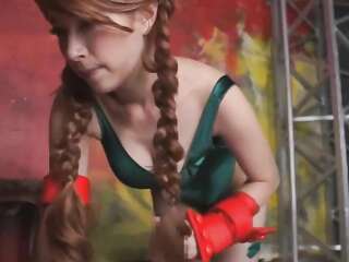 She sucks me dry at her cosplay studio