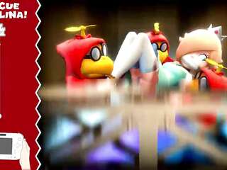 Rosalina - leaked game over screen from the canceled Rosalina's Quest for the Wii U "fake" Super Mario Galaxy