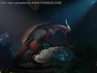 Dragon and Kobold yiff - Ruaidri