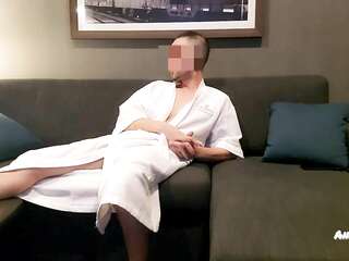 flirty Av Idol Wife Gets her Ass Fucked in Hotel - James Tenshi