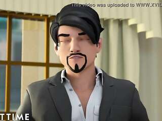 Hentai Sex University Student Demonstrates Her Sexual Prowess On Stepdaddy's Cock