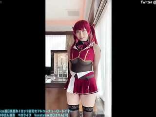 Hololive - Vtuber Houshou Marine Cosplay sex