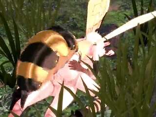 Halloween Special - Creature Feature - Queen Bee gets creampied