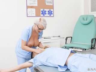 Nurse Gets A Glory Hole Ass Fuck