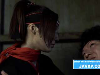 Captured Av Model Ninja Babe