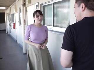 I was at a glance to be admired by a big-breasted Over 40 in a defenseless light clothes on the veranda...