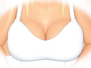 Blonde brown big tit gal and naughty study session!