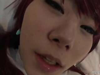 Japanese Av Idol famous cosplayer Ichika's POV！ She cums many times on my cock. - free