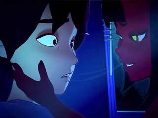 Horny Witch fucks a Decent Teen Guy - 3D Cartoon flirty Fantasy Animation