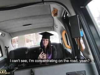 Fake Taxi Hot Brunette with Nice Natural Tits Fucks Cabbie