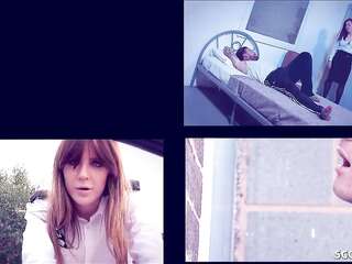 Ginger Meter Maid Samantha Bentley Rough Outdoor Sex at