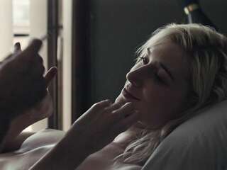 Elizabeth Debicki from The Burnt Orange Heresy clarified version