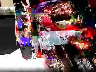 Hazel Moore fucks with two Asians