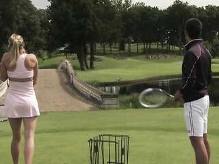 Sharapova vs Djokovic Tennis Bowling Battle