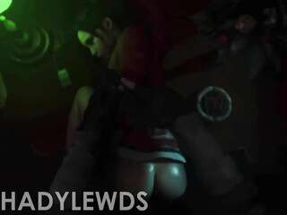 Claire x Leon (doggy fuck) [Resident Evil]：Hardcore Xnxx HD porn gameポルノビデオ