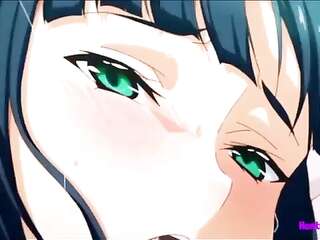 巨乳の変態ブルネットは欲求不満で固いチンポが必要