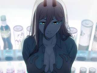 Power - gives Denji part of the boob grabbing payment to help her recue her pet cat