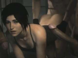 Lara in trouble (Leeterr) [Tomb Raider]