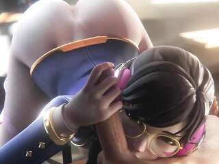 D.va ball sucking (FPSBlyck) [Overwatch]