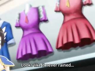 Lucky Day For Fat Boy With Brunette Virgin Stepsister ENG