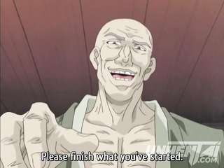 Uncensored Hentai - OVER 40 House Maid is fucked by her old Stepdad  [Subtitled]