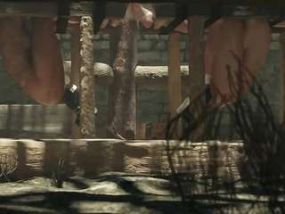 Sheva & Lara (tied up two naked chicks) [Resident Evil & Tomb Raider]