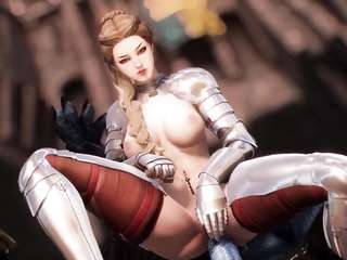 Gladiator Taming Beasts for Entertainment (the monster in the arena fucks the beauty with cancer) [Skyrim]