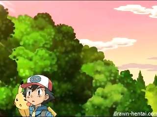 Team Roc 's Jessie gets fucked by Ash