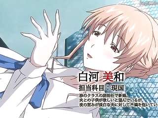 Mature milf and young hentai pervert student [Hentai russian]