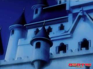 Hentai teen with green hair rides cock and gets creampie