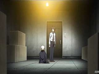 อะนิเมะจังผมบลอนด์ยังไงพวกับผู้ชายในท่าคนชอบสุนัขและได้รับน้ำแตก