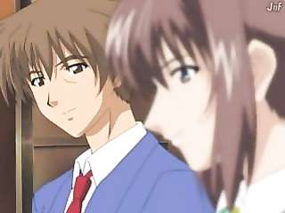 Red-haired beauty treated the guy with a suction and fucked