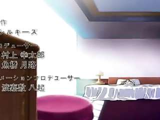 Handsome fucks hentai girlfriend with big boobs (eng. sub.)