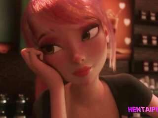 3D FUTA Shemale Japanese Cartoon 2023