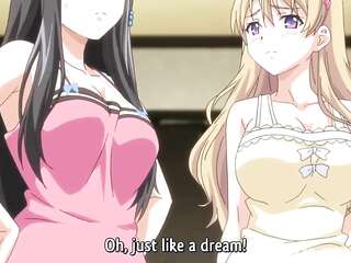 Petite asian Teens Watch a Cock for the First Time - Hentai Tube [English Subtitled]