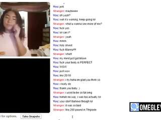 Submissive Omegle plays teen on