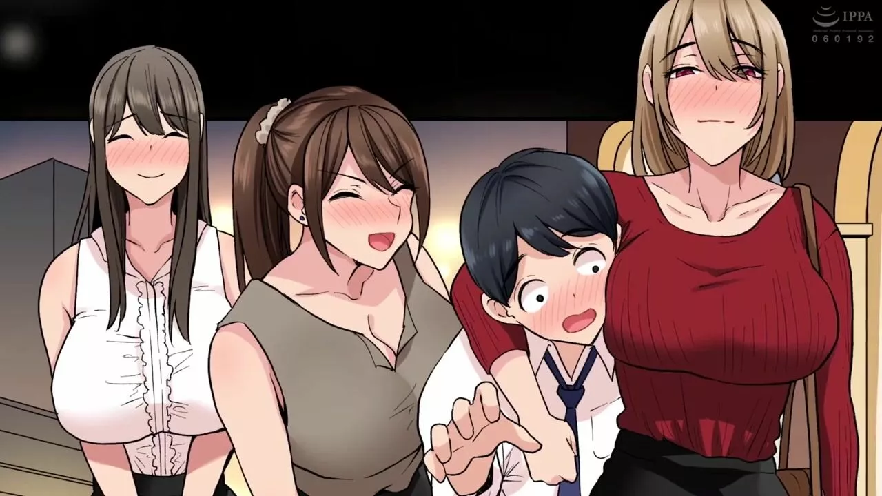 Nyushashitara Bitchi na jo Senpai Bakari de Haremu ni Natta [2D hentai] |  Ruvideos.net